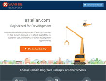 Tablet Screenshot of estellar.com